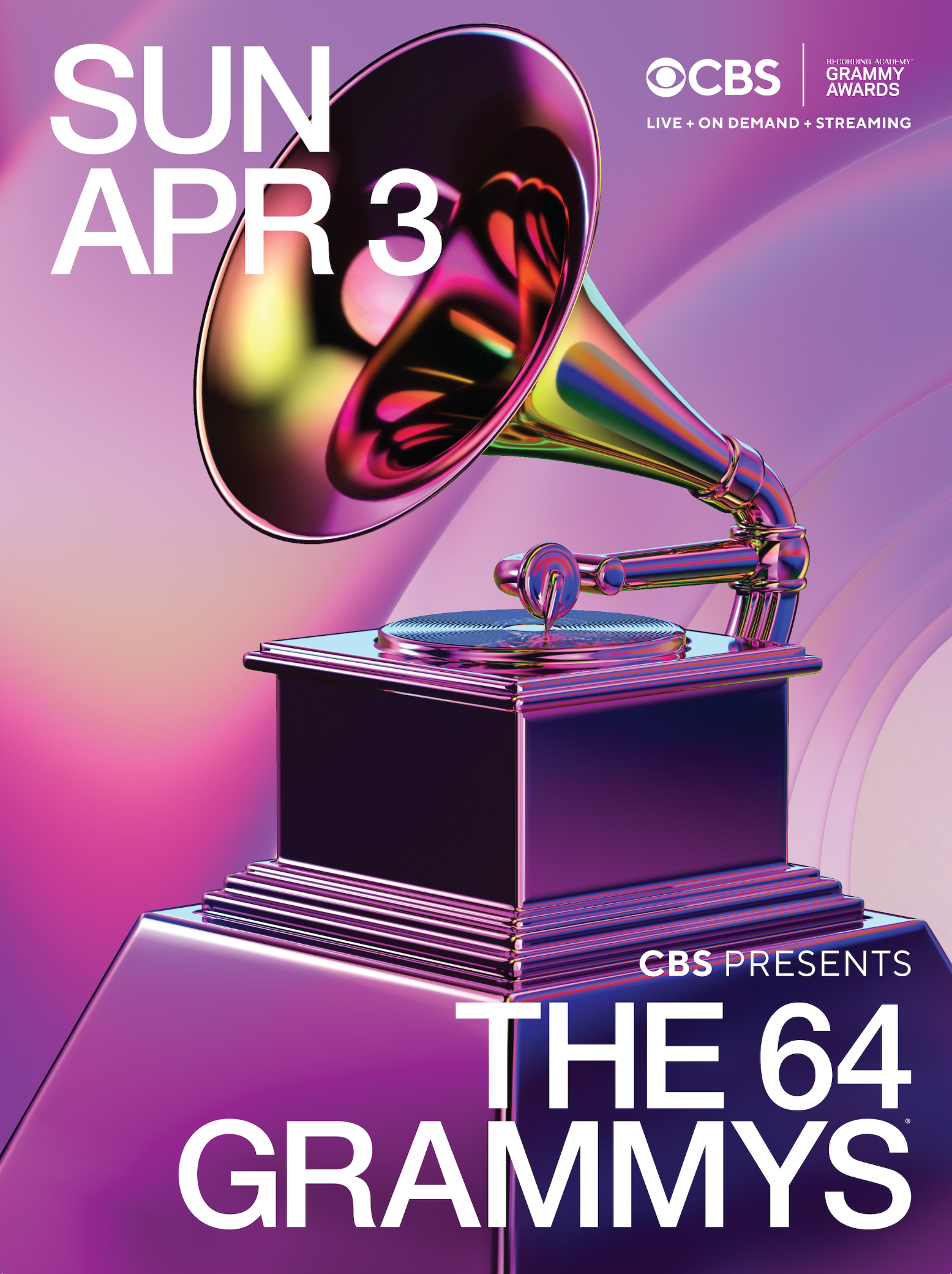 64 GRAMMYs OFFICIAL POSTER | GRAMMY Museum Store