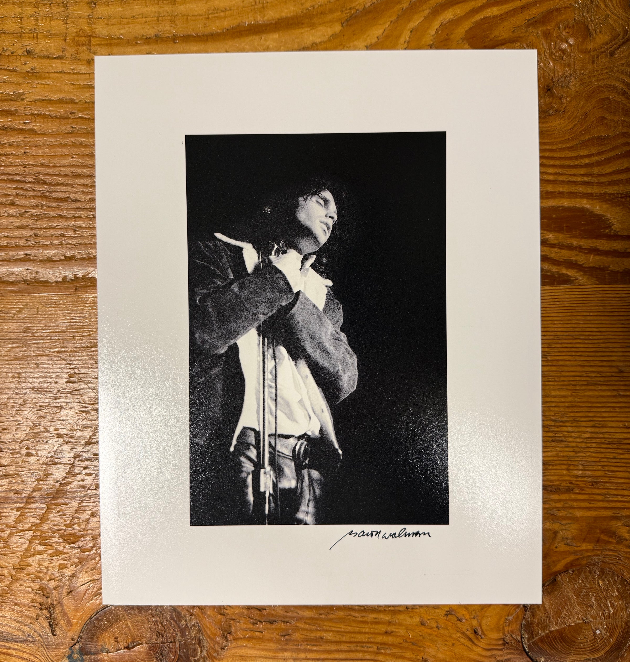 Jim Morrison - Baron Wolman Signed Print | GRAMMY Museum Store