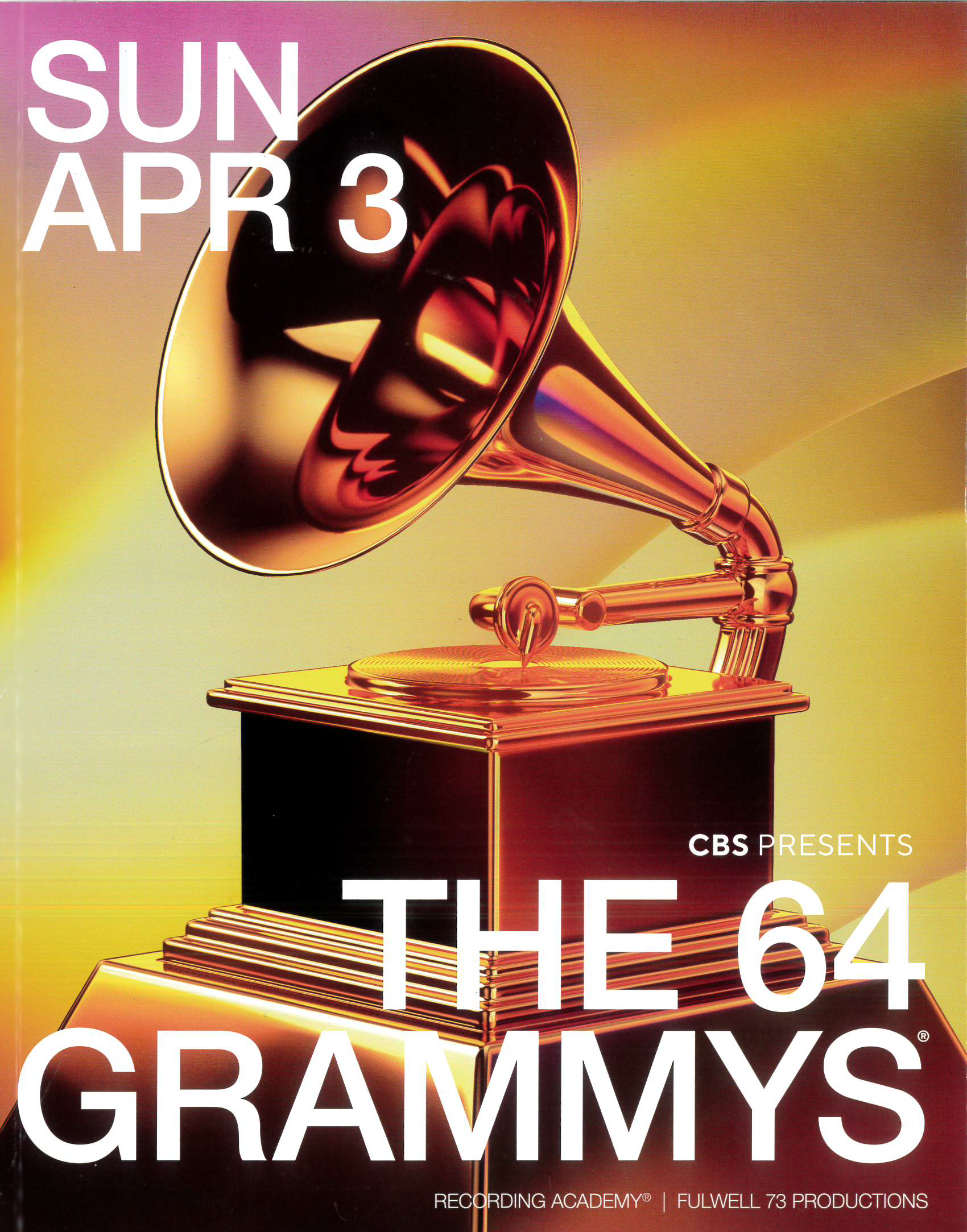 64 GRAMMYs OFFICIAL PROGRAM 2022 | GRAMMY Museum Store