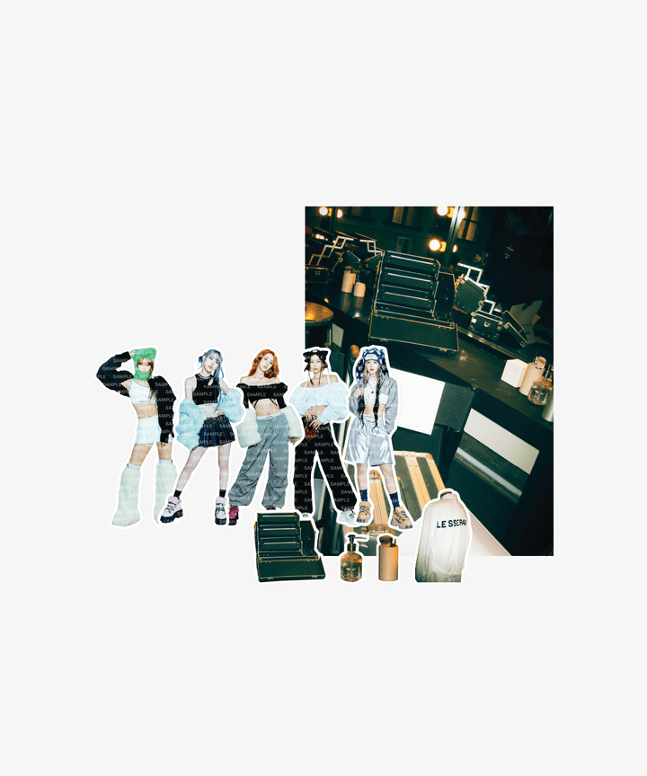 LE SSERAFIM EASY STYLE STICKER PACK | GRAMMY Museum Store