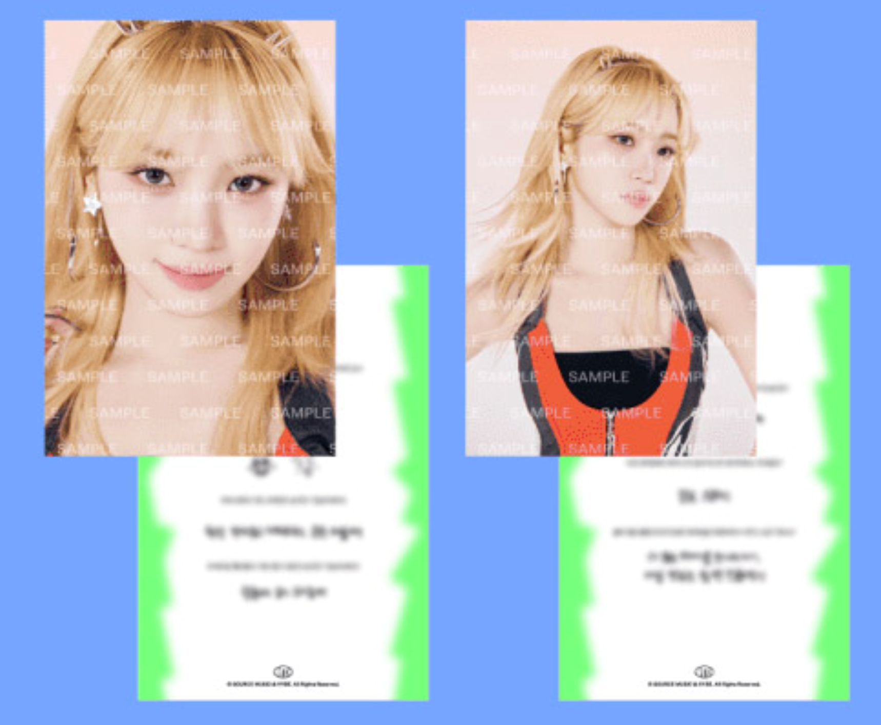 Le selling sserafim chaewon set